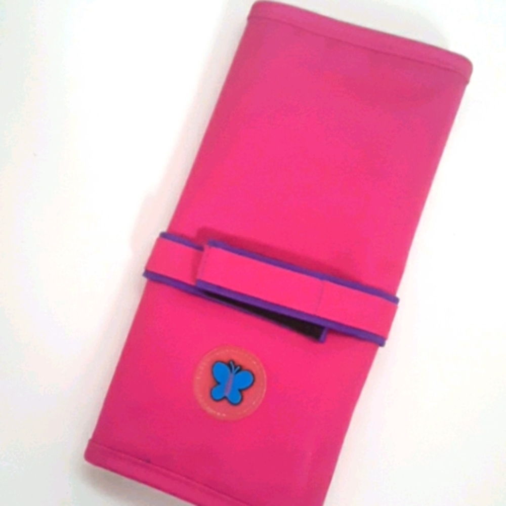 Bead Tool Storage Roll Up Pad (Pink Purple)